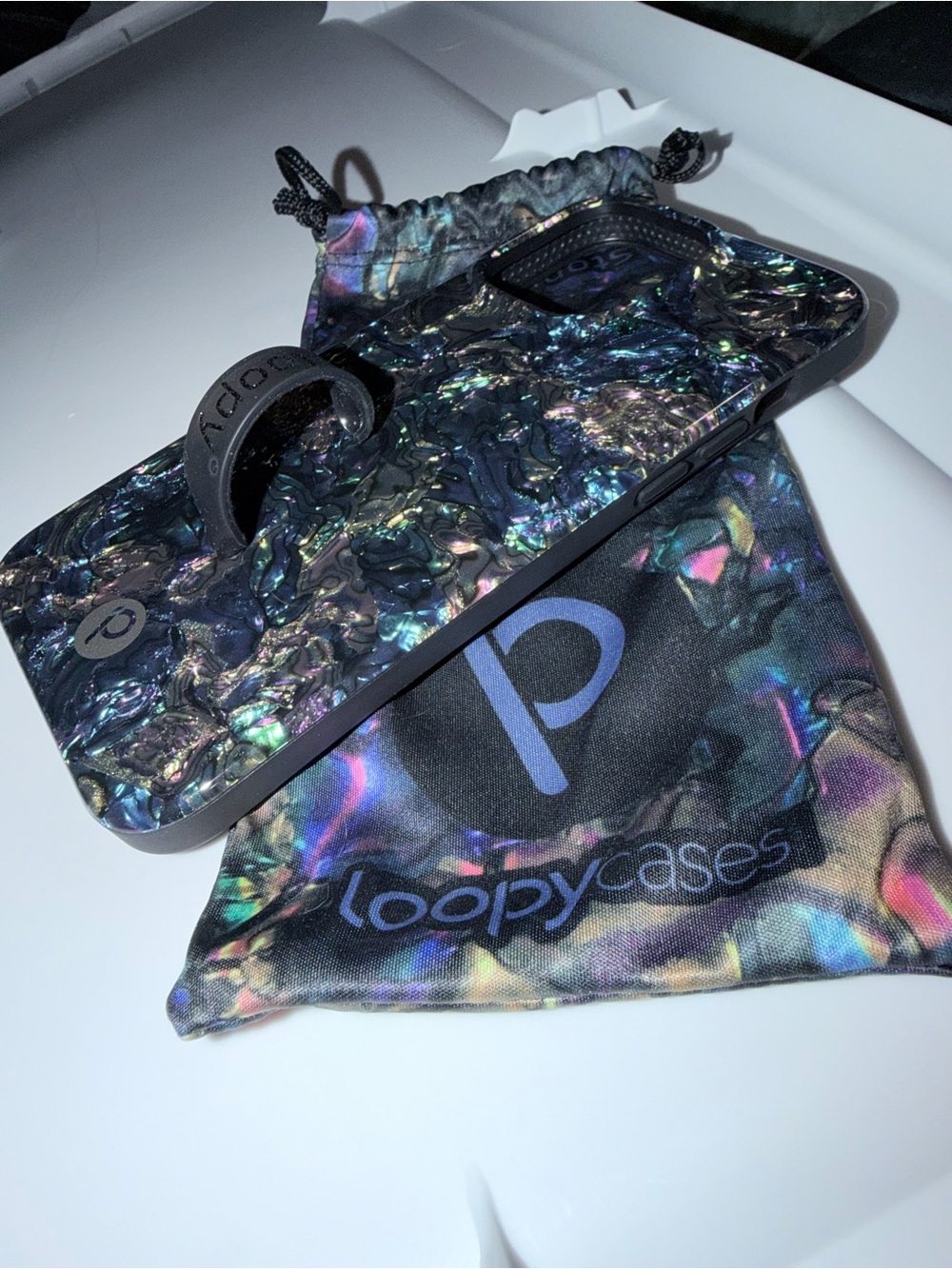 Loopy Case iPhone 14 Pro Max with Black Loop